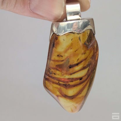 Colgante plata de Ámbar