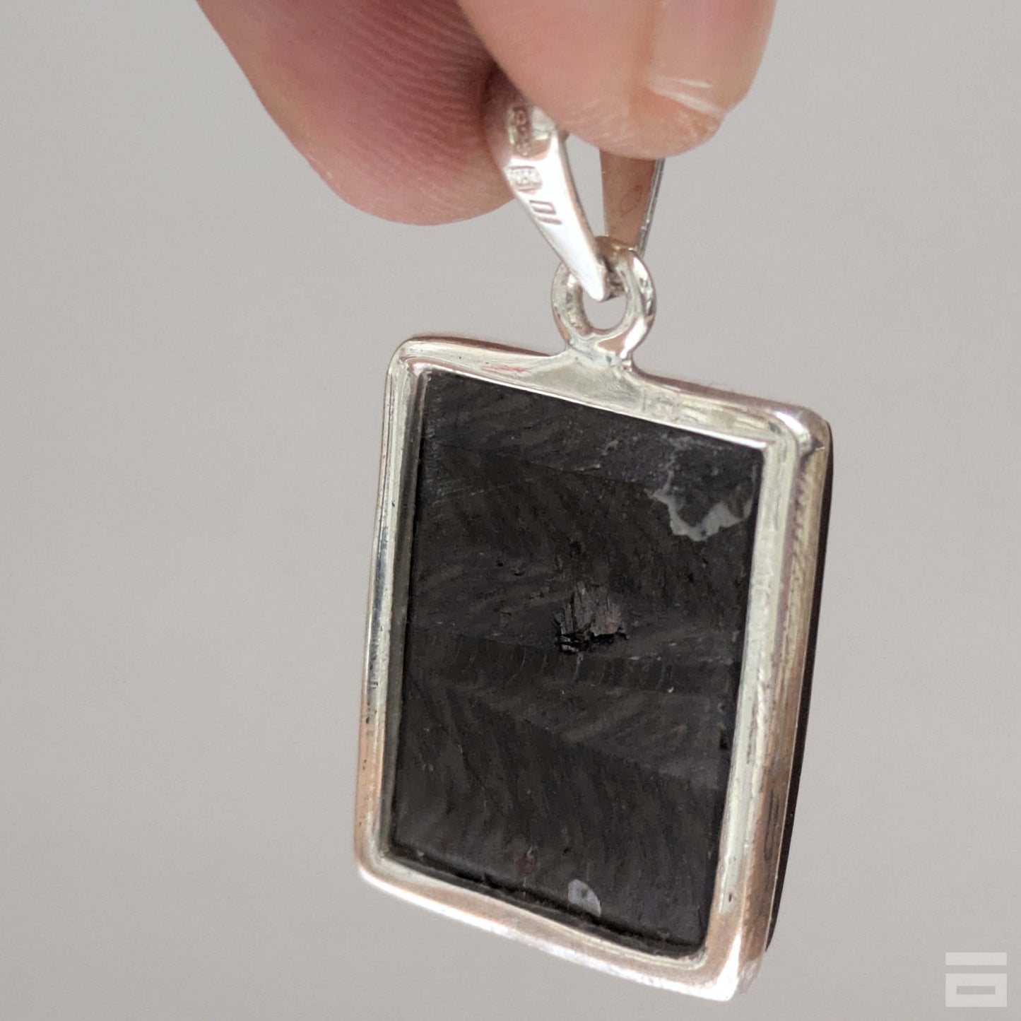 Colgante plata de Hiperstenia