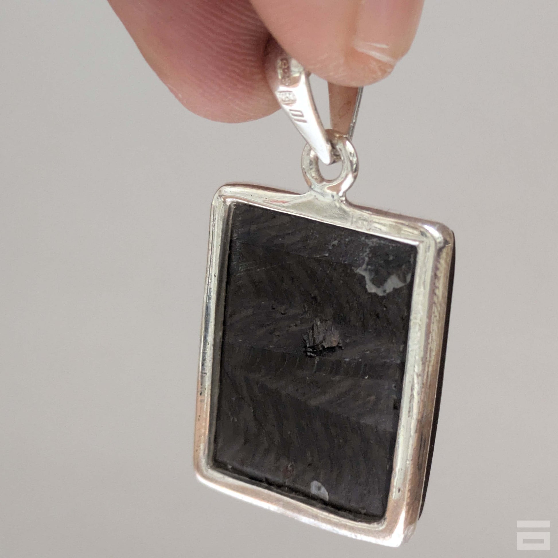 Colgante plata de Hiperstenia