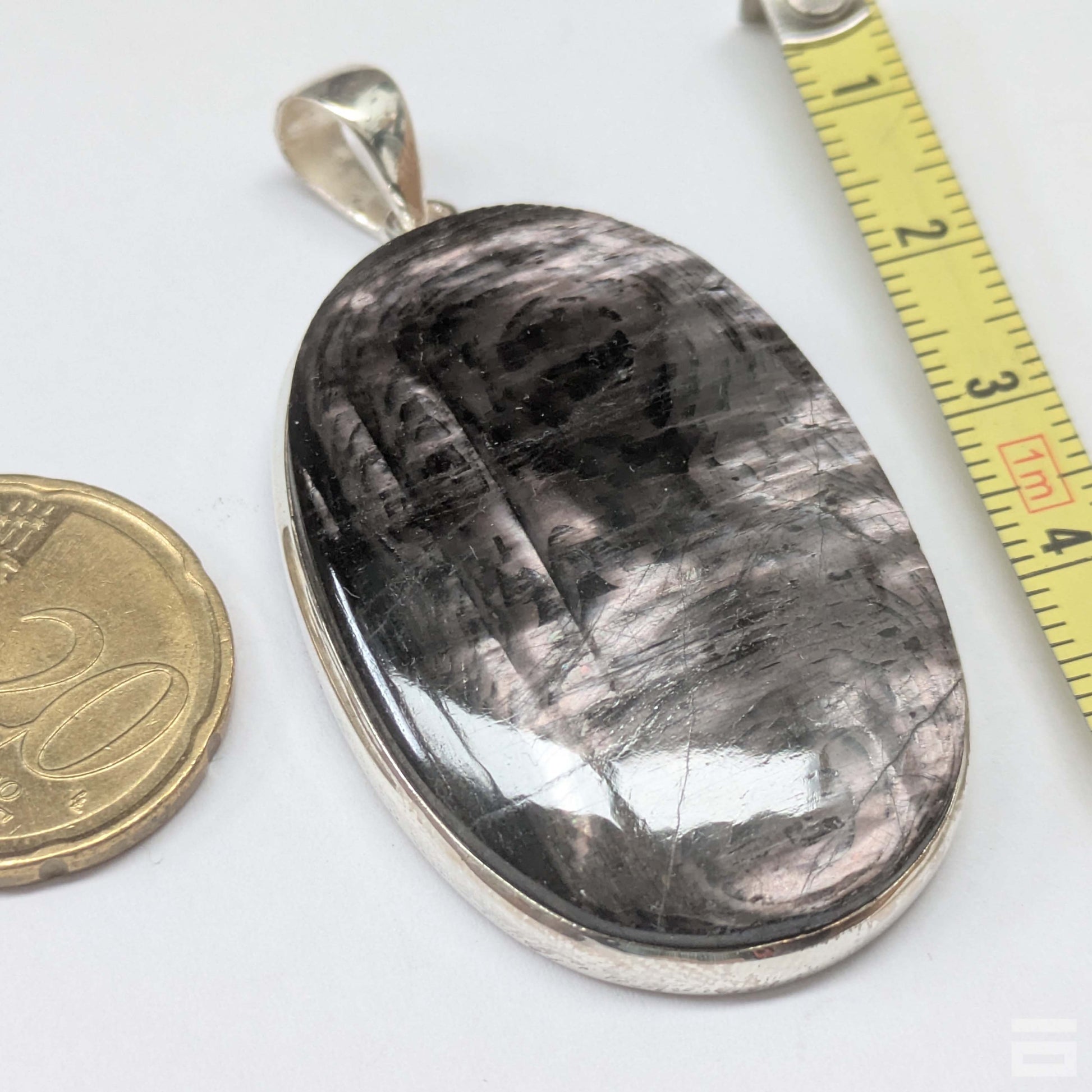 Colgante plata de Hiperstenia