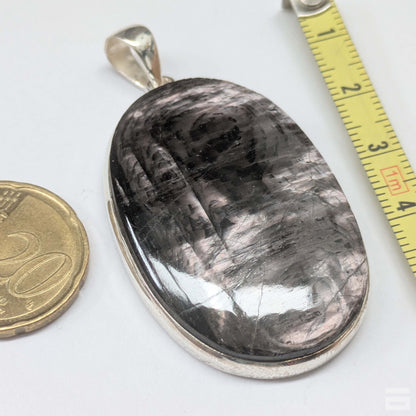Colgante plata de Hiperstenia