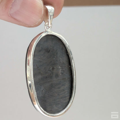 Colgante plata de Hiperstenia