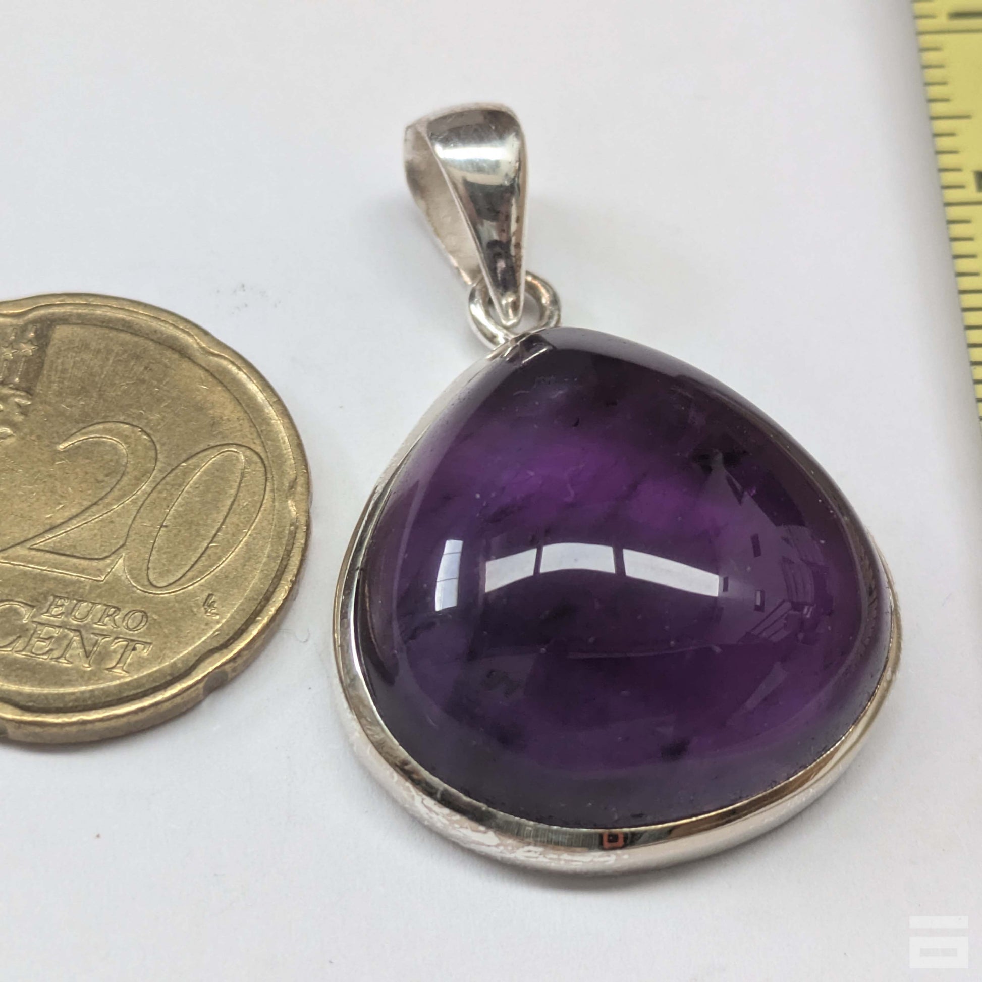 Colgante plata de Amatista