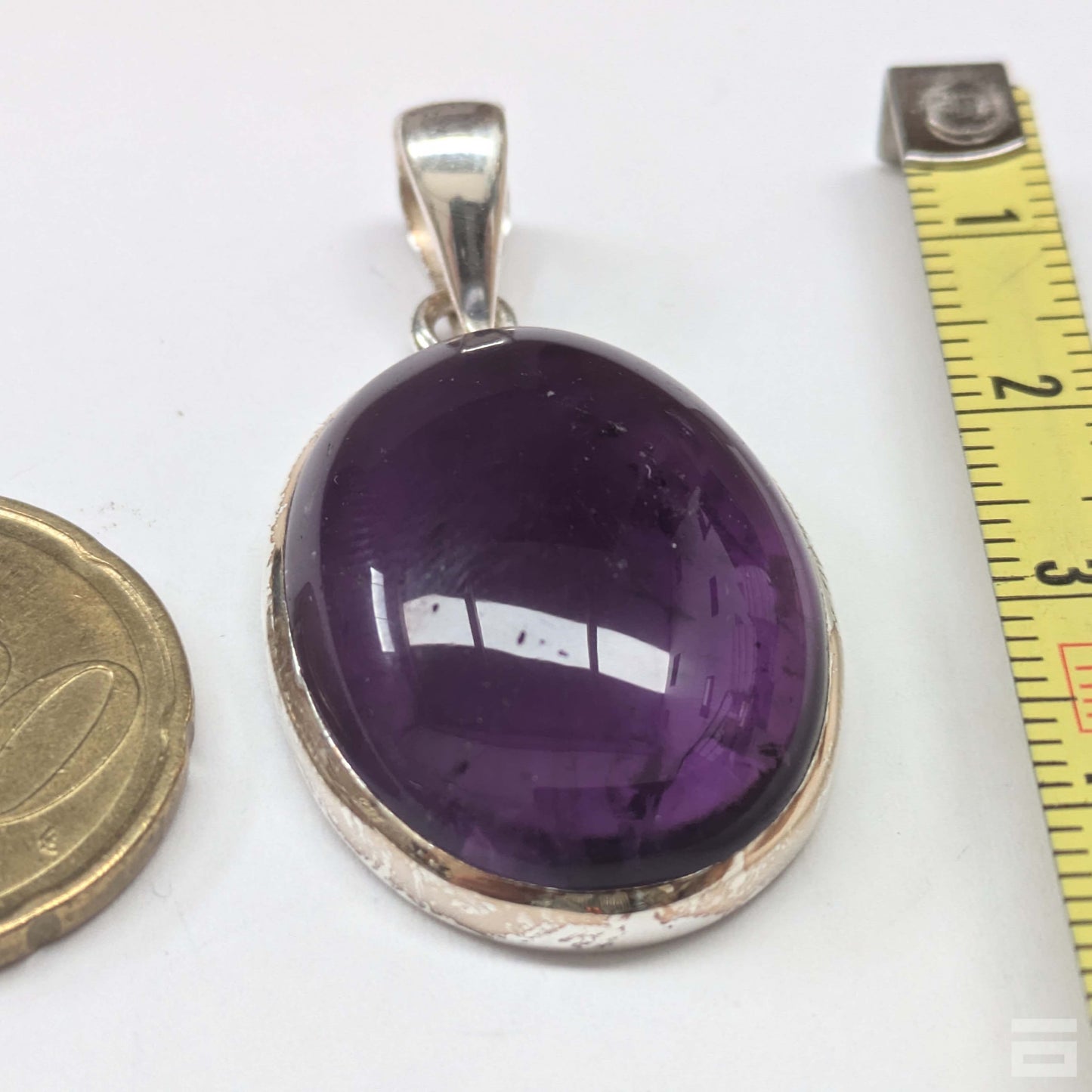 Colgante plata de Amatista