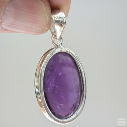 Colgante plata de Amatista