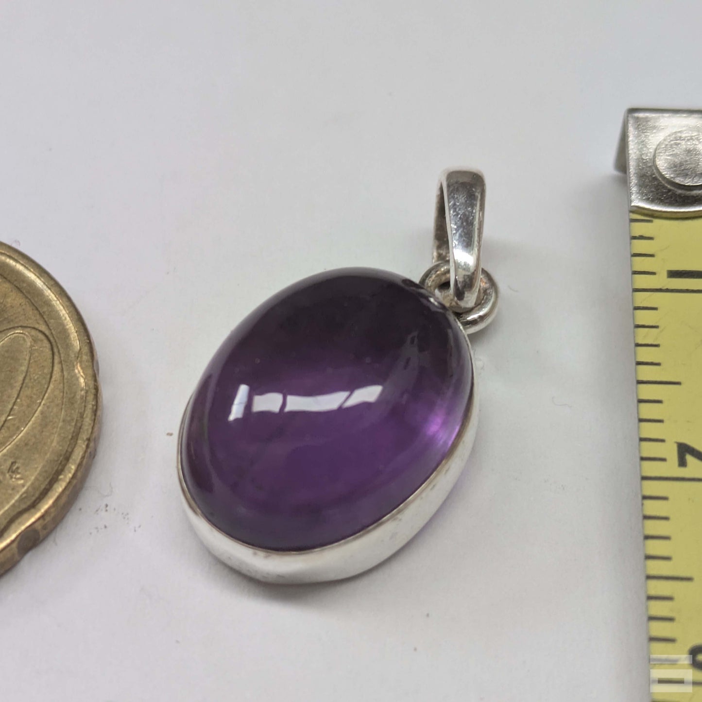 Colgante plata de Amatista