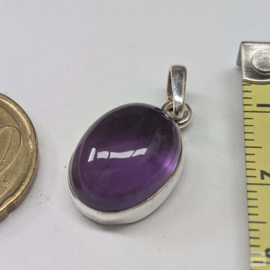 Colgante plata de Amatista