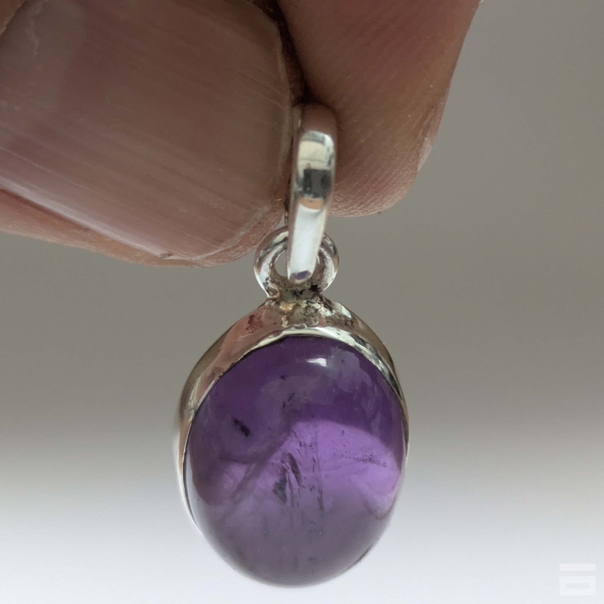 Colgante plata de Amatista