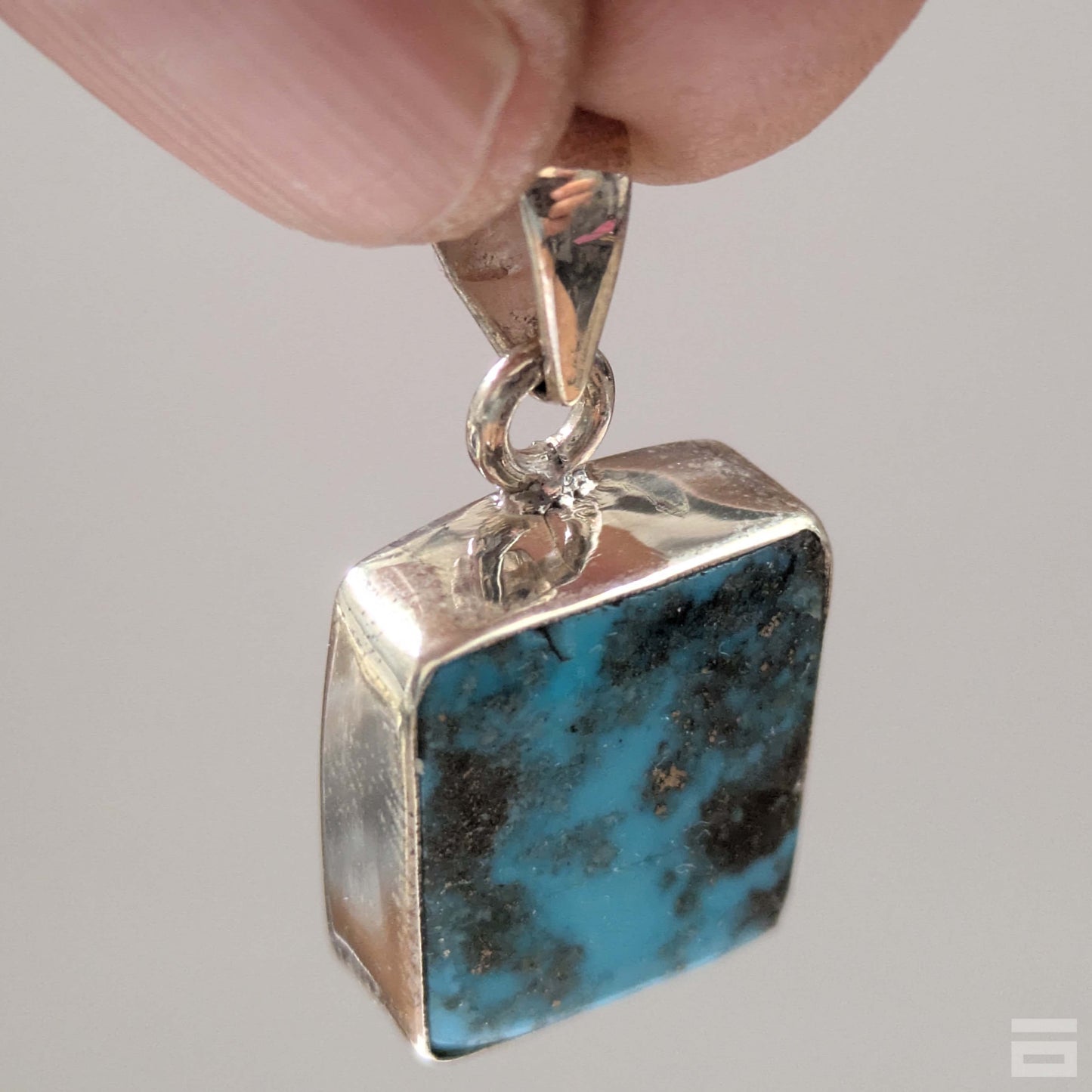 Colgante plata de Turquesa