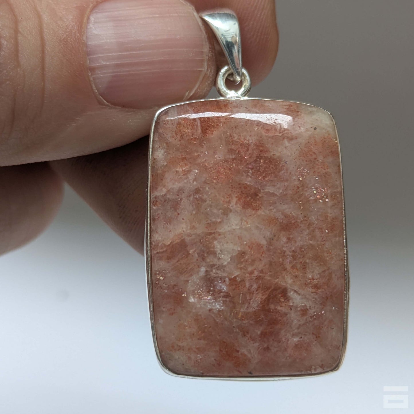 Colgante plata de Sunstone