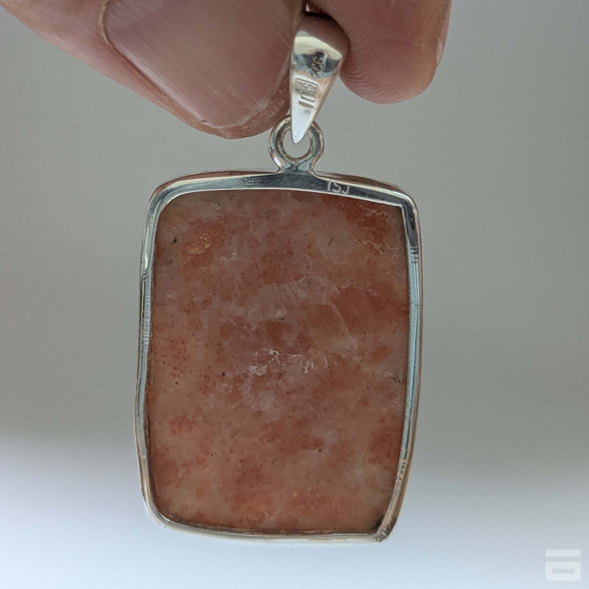 Colgante plata de Sunstone