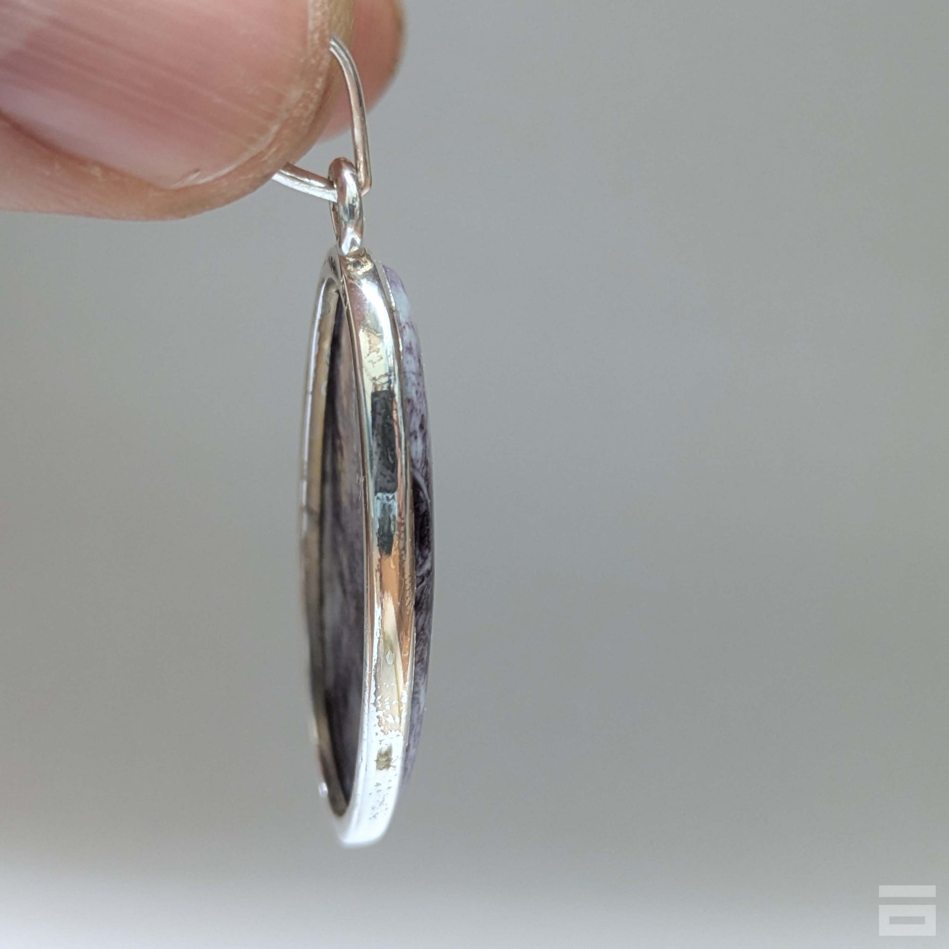 Colgante plata de Kammererita