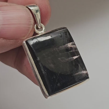 Colgante plata de Hiperstenia