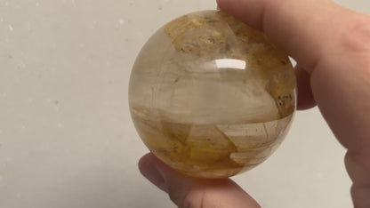 Esfera de Cuarzo sanador (Golden healer)