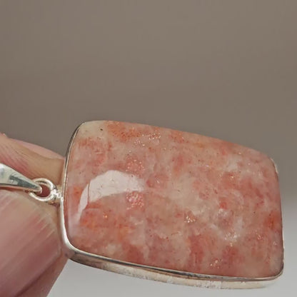 Colgante plata de Sunstone