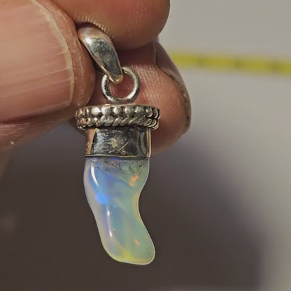 Colgante plata de Ópalo